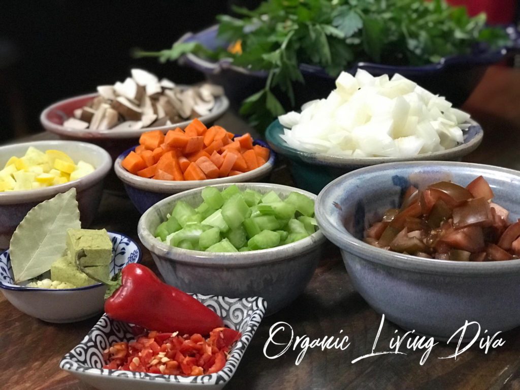 Organic Living Diva Tomato Vegetable Vegetable Quinoa Soup