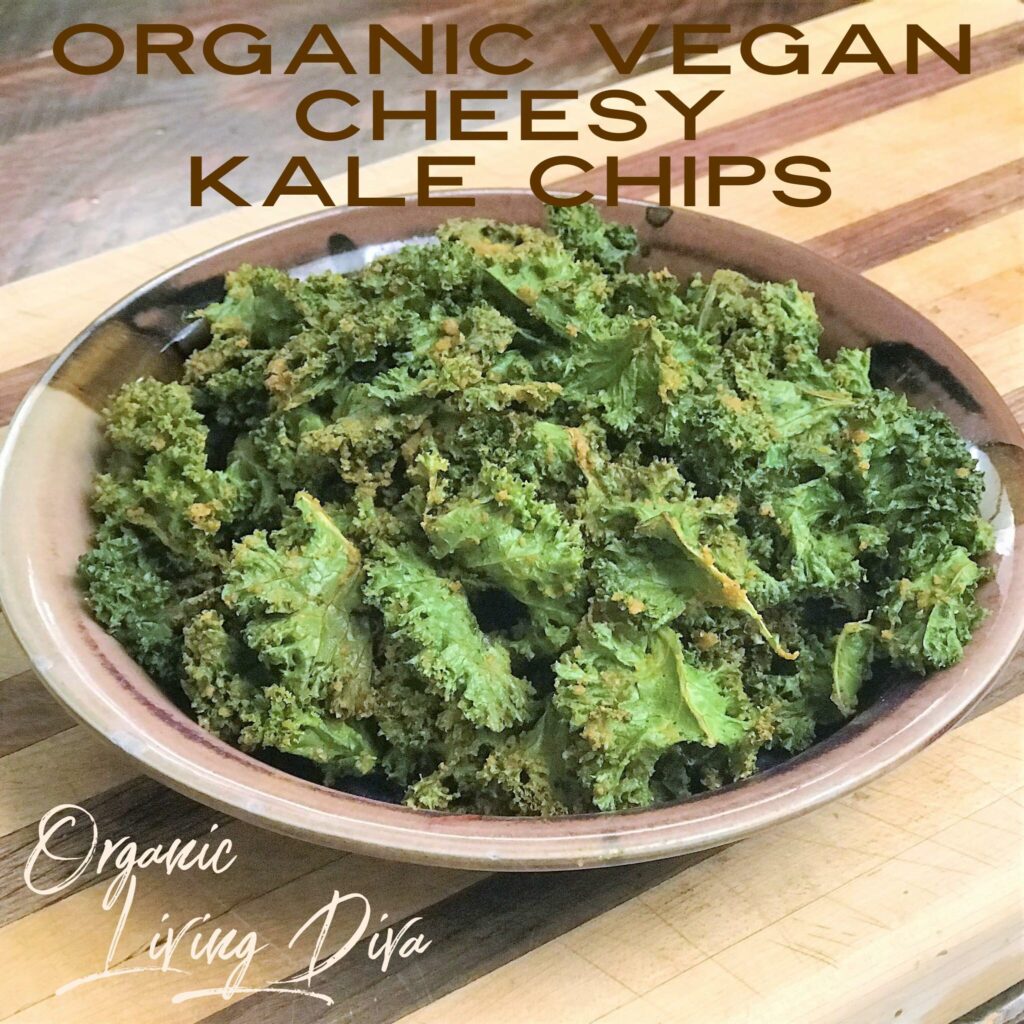 Organic Vegan Cheesy Kale Chips