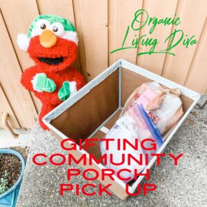 Porch pick up community gifting
